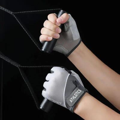 Fitness Yoga Gloves Women Sports Barbell Cycling Gym Half Fi