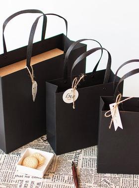 Pure Color Gift Bag Business Studded Tote Box Packaging