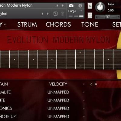 尼农弦木吉他吉它音源康泰克音色