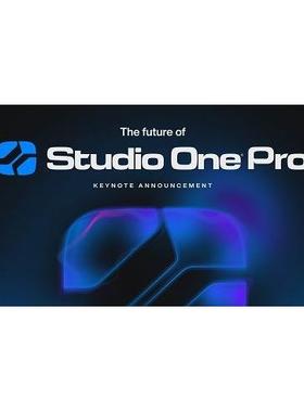 最新Studio One Pro 7编曲录音混音频剪辑宿主软件直播机架调试PC