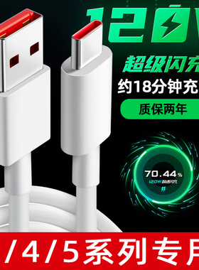 科美沃适用小米黑鲨5超级闪充120W数据线5Pro手机4S充电线4SPro加长2米TYPE-C急速快充5RS电竞3S游戏12Sp版6A