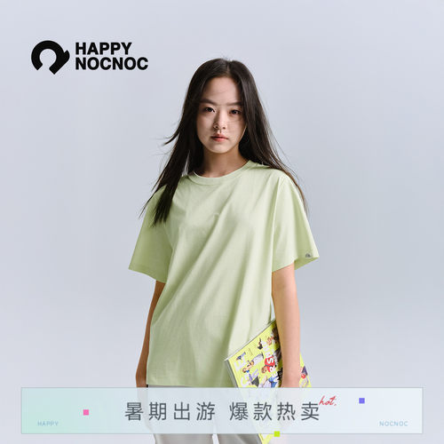 happynocnoc棉感速干透气T恤