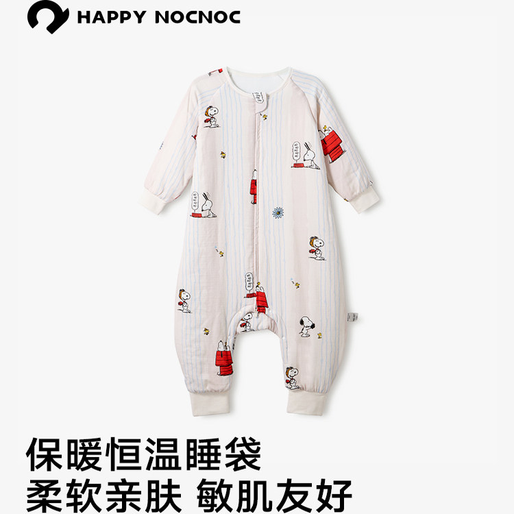 happynocnoc「恒温睡袋」抗菌抑菌耐洗保暖环保活性印染,婴童用品,睡袋/防踢被,淘宝优惠券,粉丝福利购,淘宝优惠卷