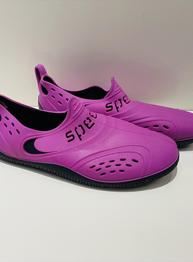 Speedo/速比涛胶鞋女款舒适防滑软底超轻洞洞凉鞋沙滩鞋8-05670