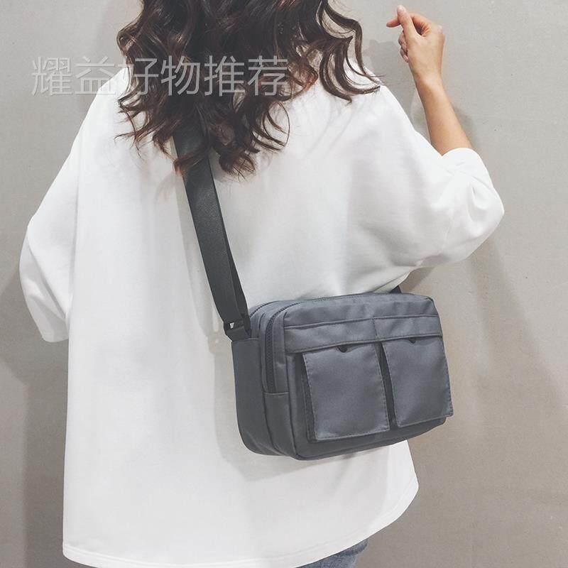 日系帆布单肩包时尚休闲