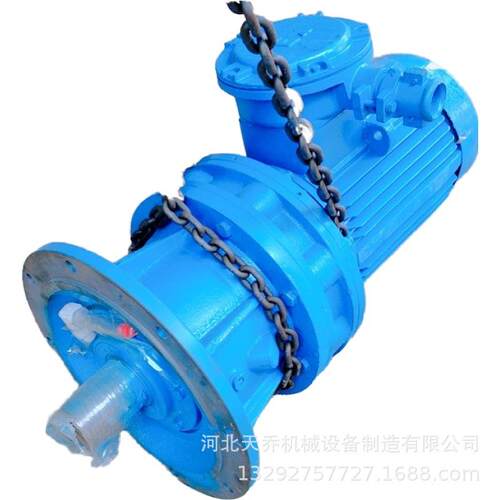 立式BX系列摆线针轮速机各种速比可定非标速电机行星速器