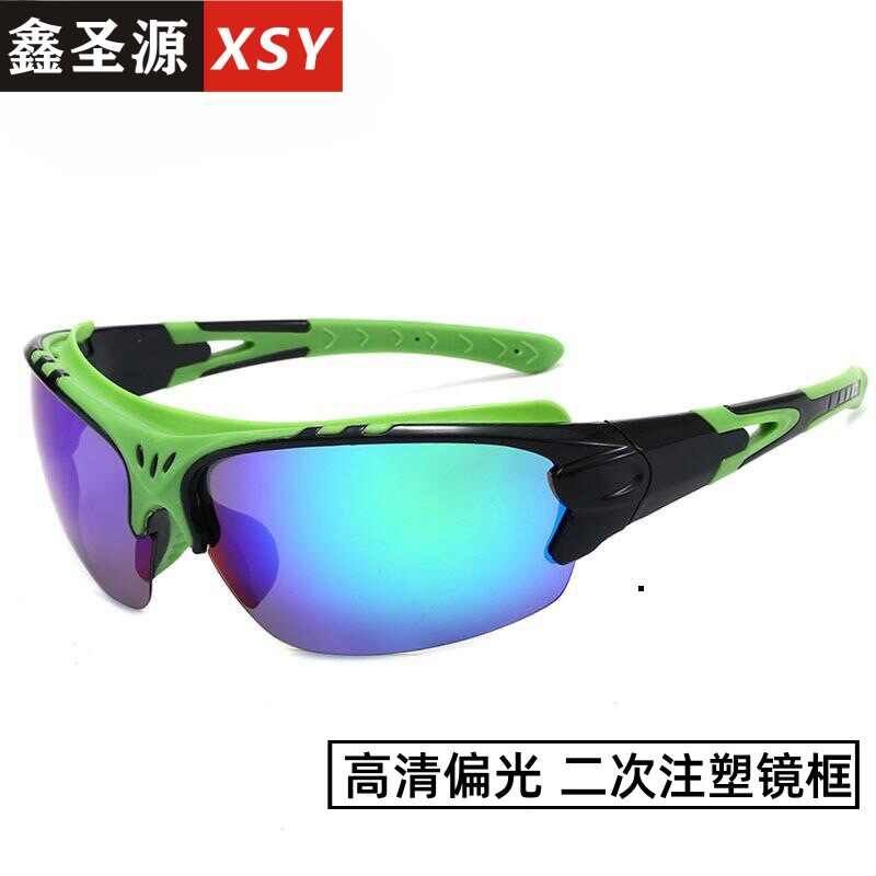 新品男士运动眼镜防风时尚偏光太阳镜骑行户外自行车墨镜