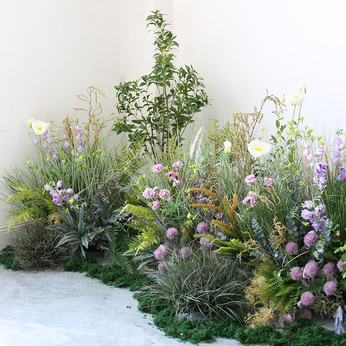 野花大型植物软装造景庭院花草