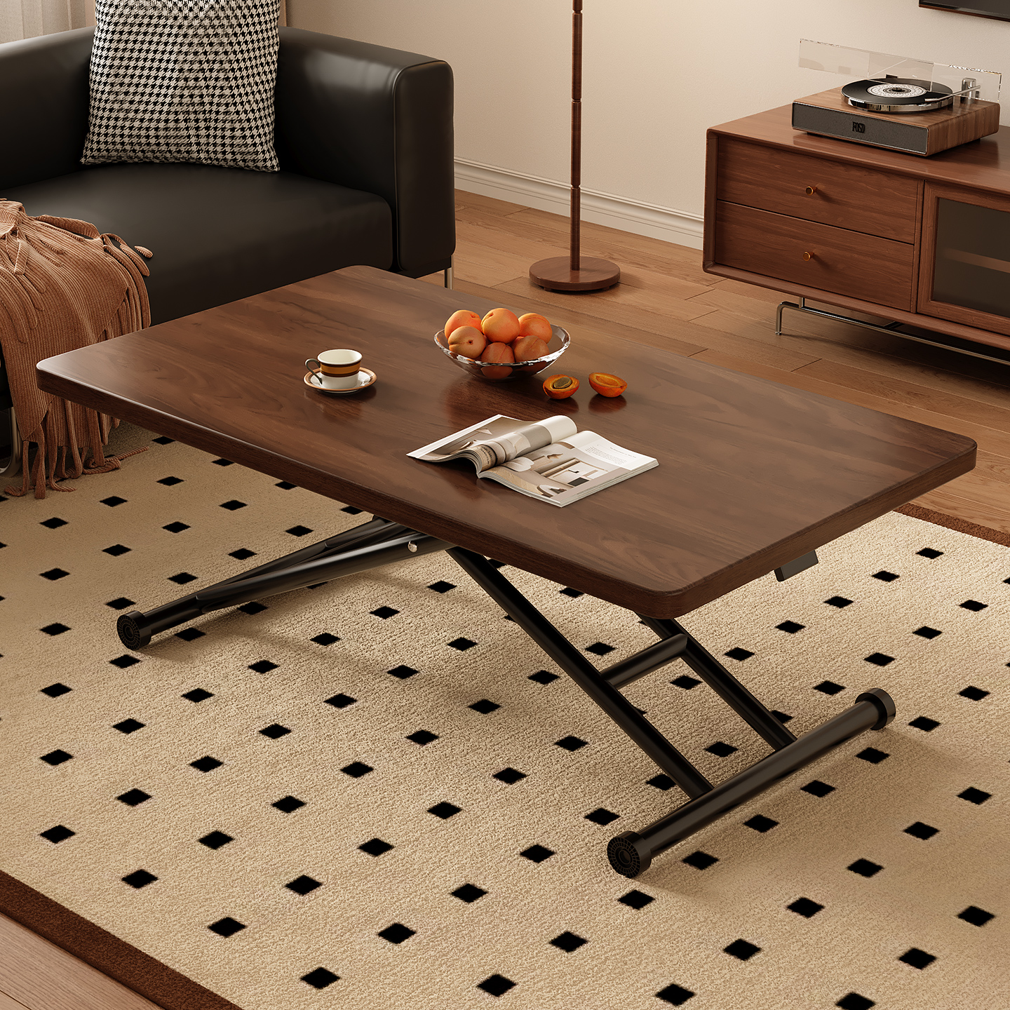 升降茶几餐桌家用折叠桌电脑桌