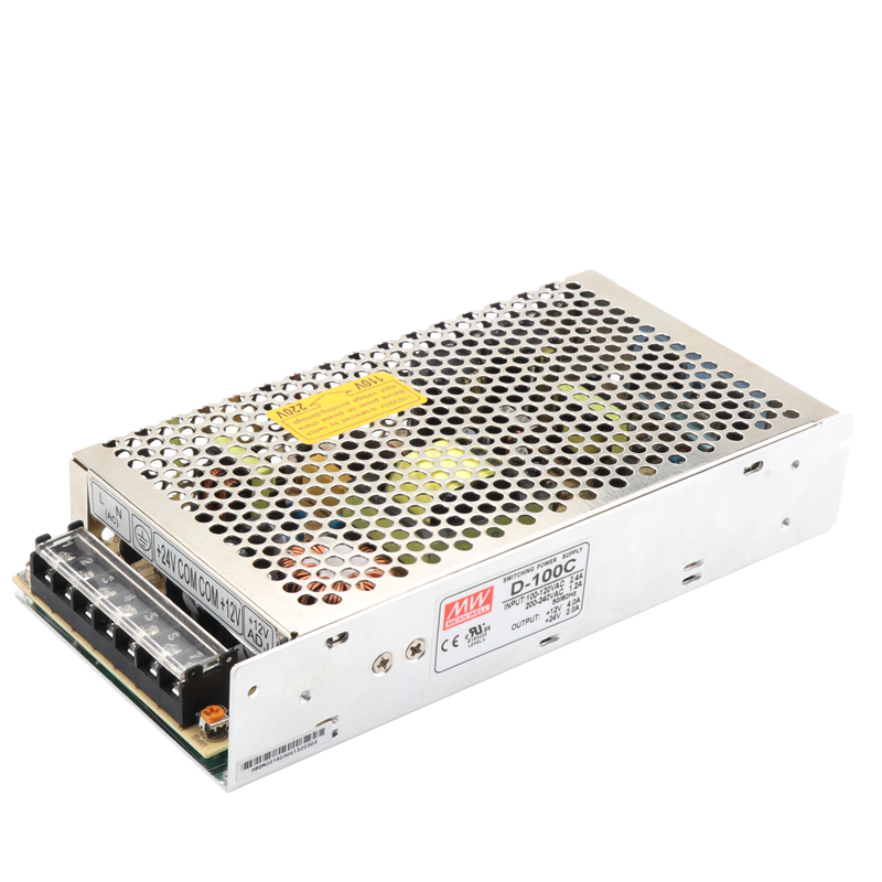 明伟双组两路开关电源D-100A D-100By D-100C 5V10A 12V4A 24V3A2