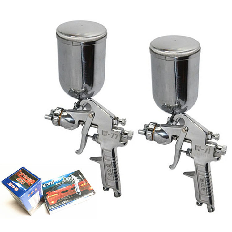 佐克w 一 71油漆喷枪家具面漆工业1.3口径真石漆77汽车气动下壶