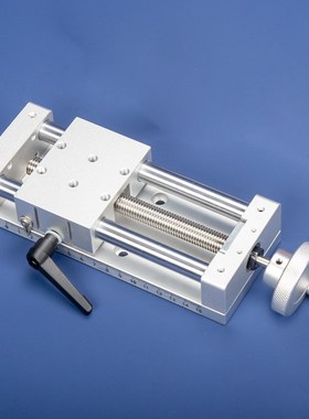 手动滑台模组手摇T型丝杆简易微调数显器十字精密直线XYZ导轨NS80