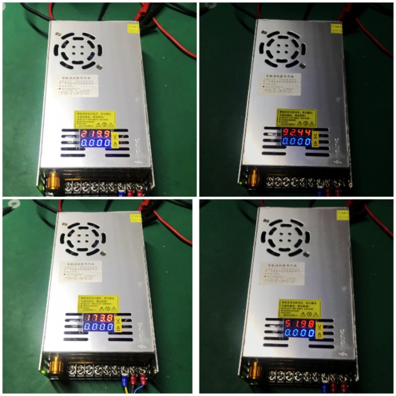 双数显可调电源0-220V2p.2A直流稳压480W开关电源HJS-480-0-220