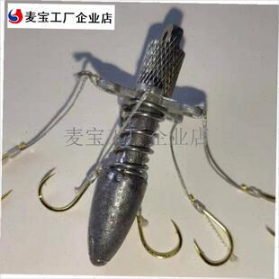 .包邮可更换鱼钩新款乌头钩神经钓C组串钩鱼钩爆炸钩神钩筏钓钩弹