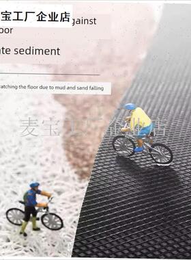 口门地垫半圆形红色乔迁地毯门线环脚P垫门外家入口门垫\