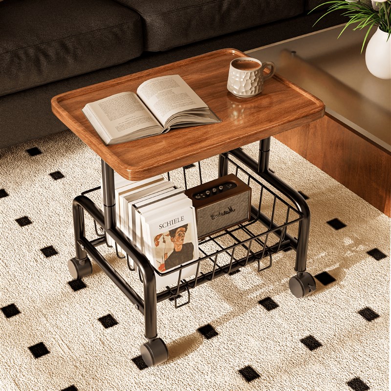 沙发边几边柜边桌客厅小推车创意角几小茶几北欧卧室Z床边小桌子