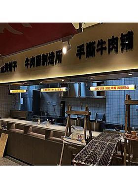 广告招牌灯箱酒吧餐厅创意装饰灯条LED灯竖管360度全发光灯管超亮