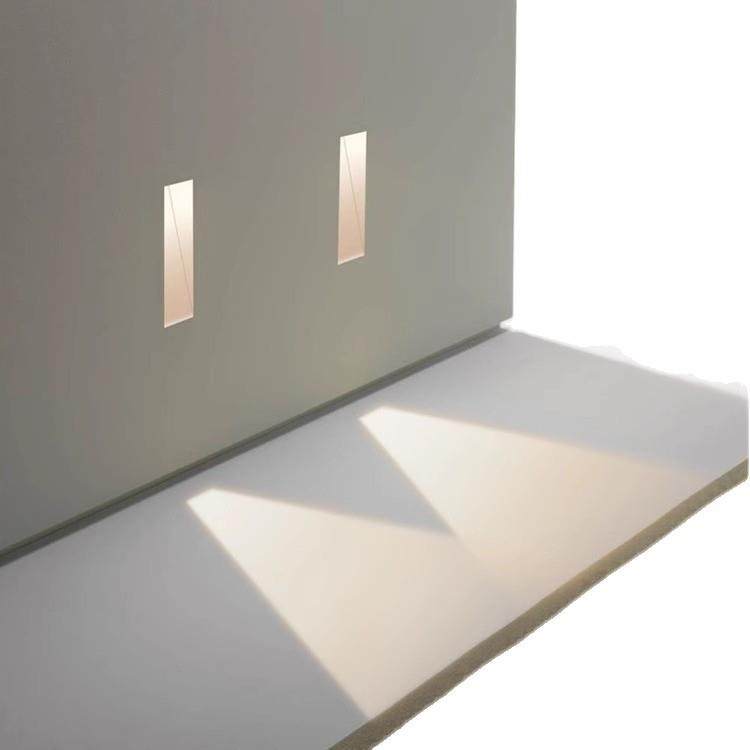 无边框预埋地脚灯楼梯踏步灯梯步墙角壁灯酒店过道人体感应夜灯,家装灯饰光源,踏步灯/地脚灯,淘宝优惠券,粉丝福利购,淘宝优惠卷