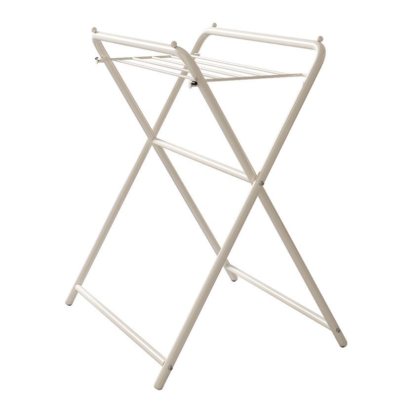 晾衣架落地家用宿舍折叠无品牌/服卧飘室衣帽架简易衣架子窗阳台