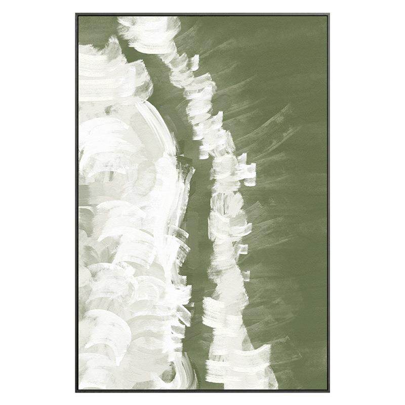 新家装饰莫兰迪色大气意境感油画沙发落地装饰画过道抽象肌理挂画