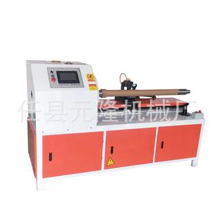 供应纸管精切机全自动数控纸管分切机单刀纸管磨头倒角切割机厂家