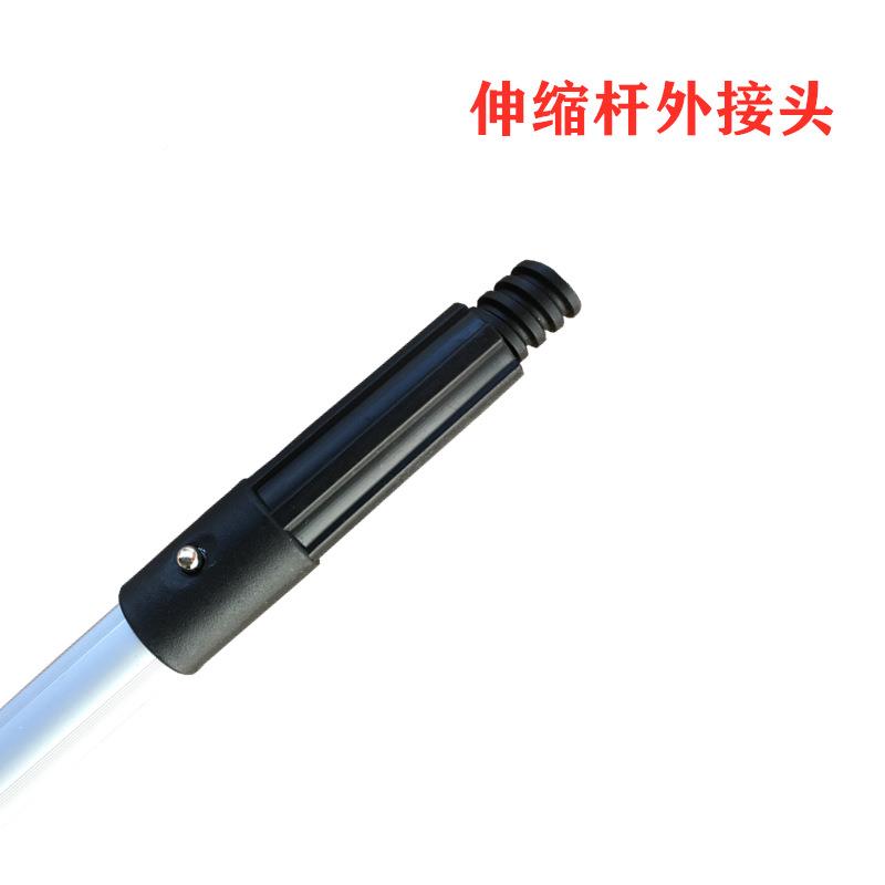 加户保洁高空擦玻璃工具伸缩杆厚米铝合金刮玻璃清6洁器外加长杆