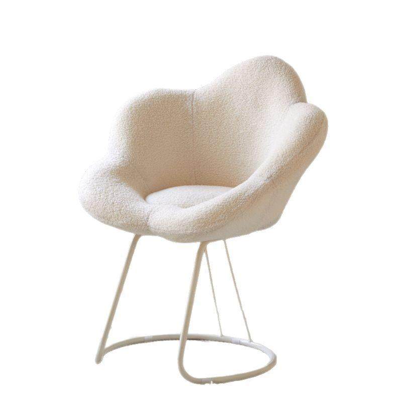 厂家美甲店专用椅子家用卧室凳子女生网红化妆梳妆台花瓣椅子