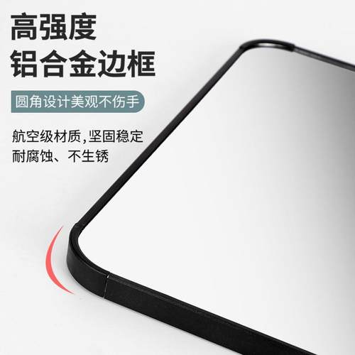 穿衣镜门挂镜壁挂宿舍贴墙门后镜免打孔家用挂墙试衣家用女全身镜