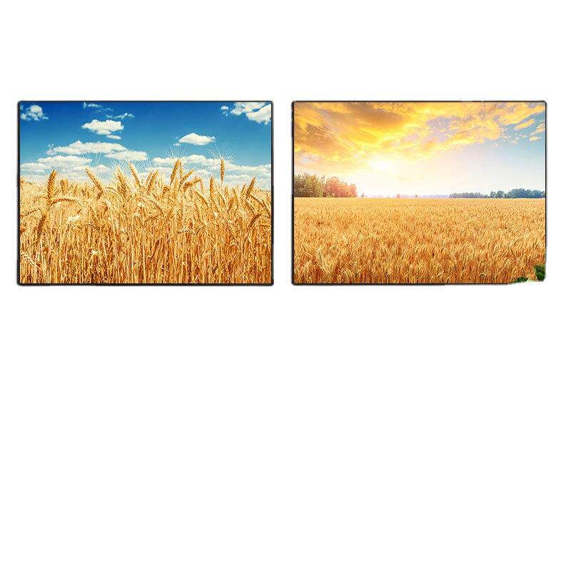 现代简约餐厅装饰画丰收麦穗寓意好饭厅壁画客厅背景田园风景挂画