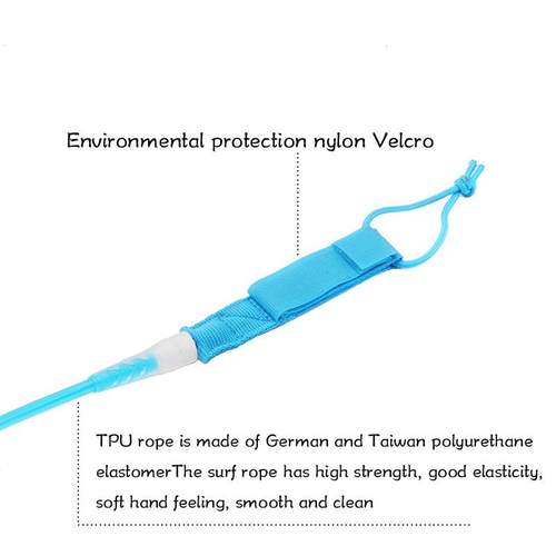 单板户外滑水冲浪脚绳户外水上运动直脚绳牵引绳冲浪绳户外安全