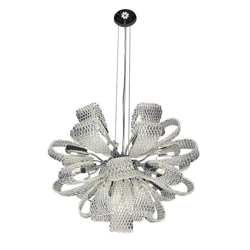 简约法式客厅玻璃吊灯轻奢卧室餐厅别墅创意设计师个性艺术花朵灯,家装灯饰光源,智能吊灯,淘宝优惠券,粉丝福利购,淘宝优惠卷