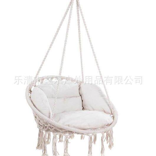 阳台摇椅躺椅懒人帆布涤棉多功能秋千椅分离式含坐垫沙发式