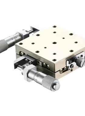 精密XY轴MBSXY40/60/80/100-L/C/R超薄微调滑台位移台XYSSG60