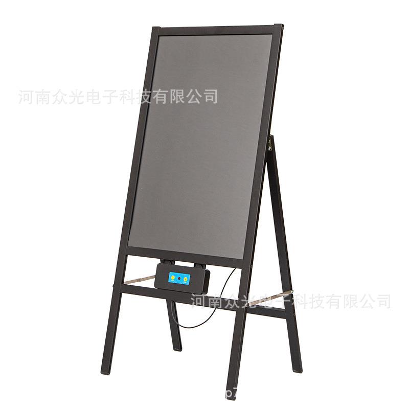 led灯牌摆摊小黑板荧光板广告板闪发光莹光彩色展示牌店铺用图片