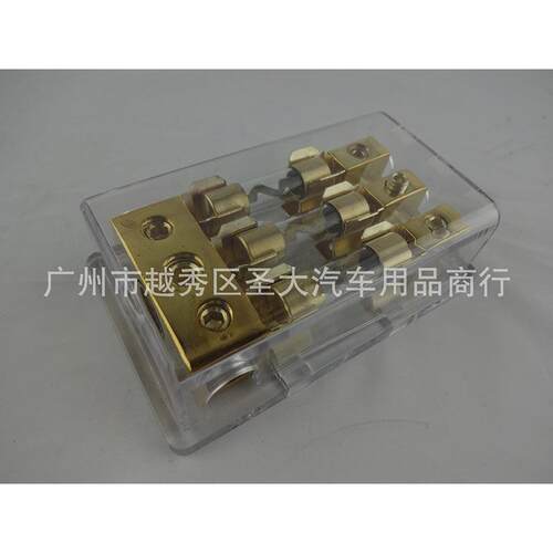 供应纯铜1出保险丝座60A保险丝座