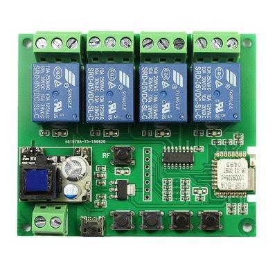 ewelink四路远程控制开关alexa语音控制开关远程控制模块