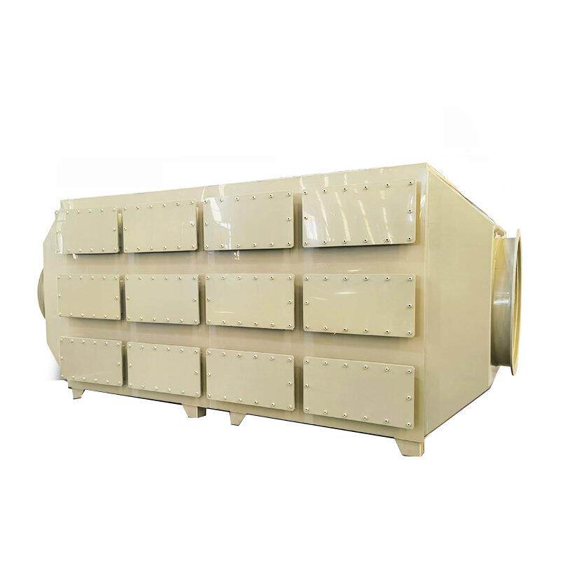 PP活性炭箱PPS过滤器活性炭吸附箱除臭防腐蚀PP蜂窝活性炭吸附箱