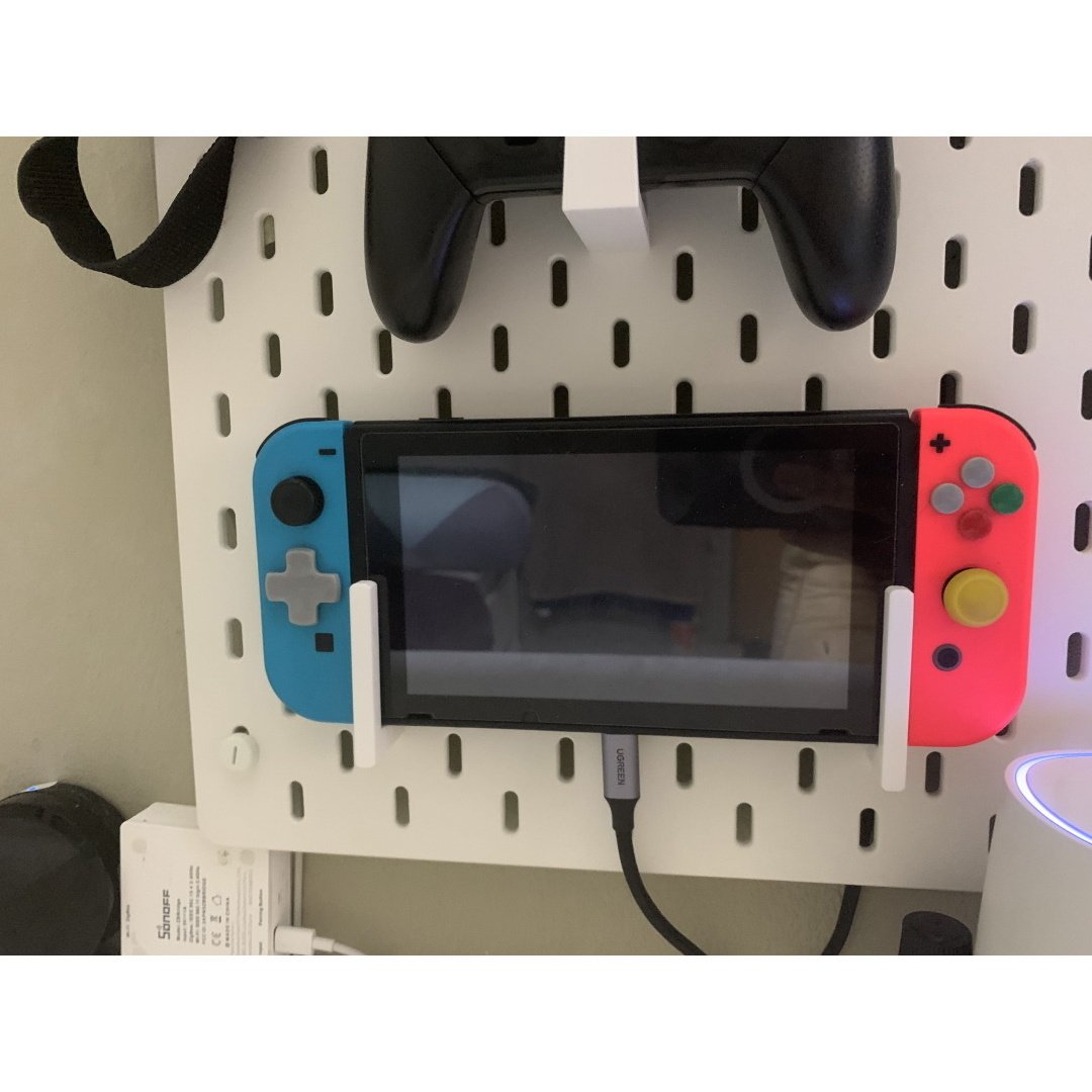 适用宜家SKADIS 斯考迪斯 宜家洞洞板配件 Switch主机
