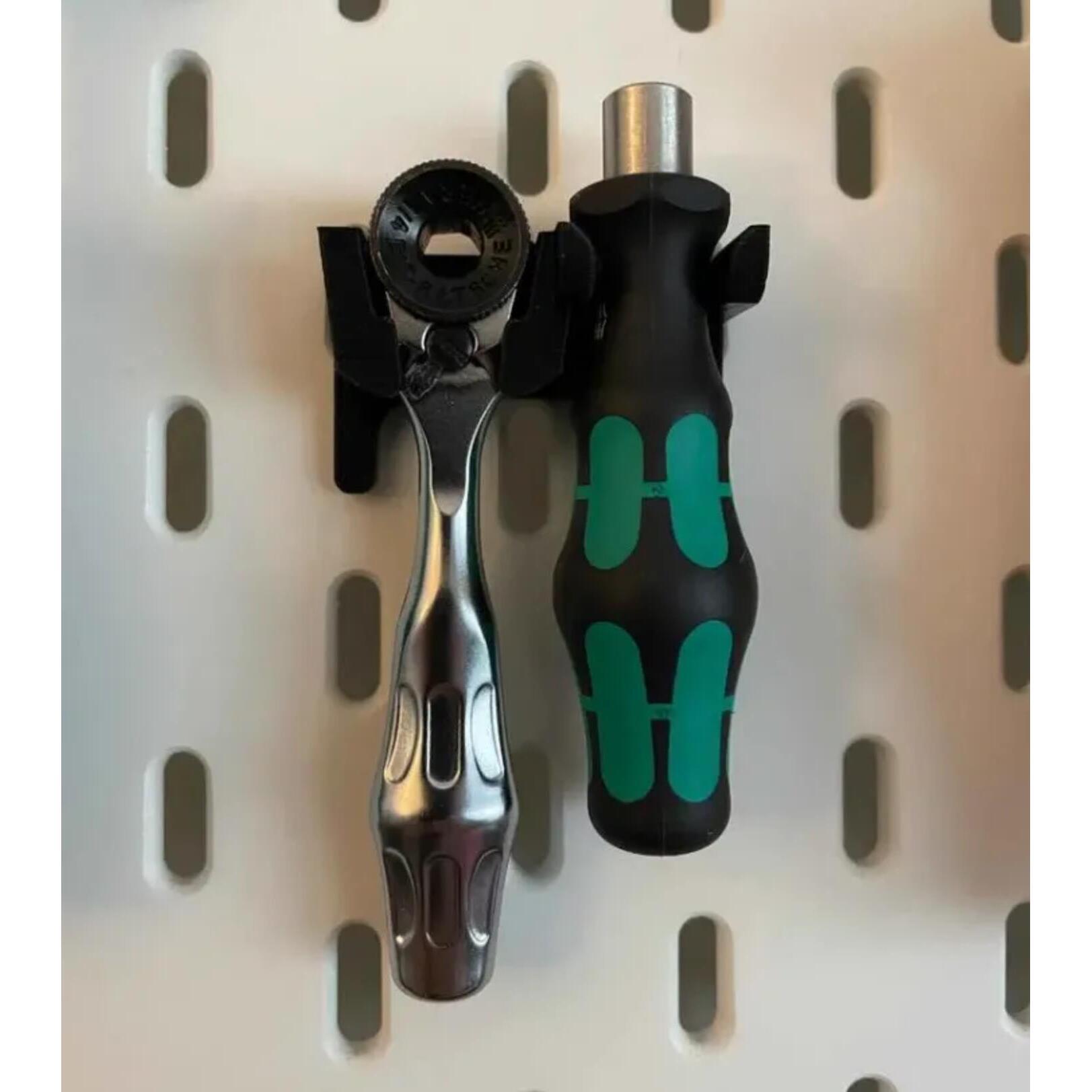 适用宜家SKADIS 斯考迪斯 宜家洞洞板配件 wera 维拉813支架