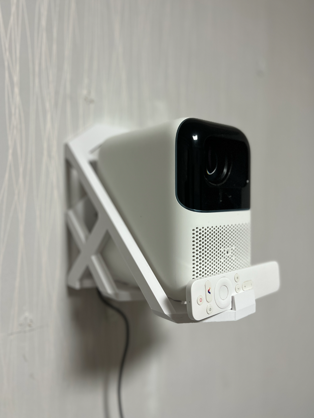 适用SKADIS宜家洞洞板配件 圆孔洞洞板 小明Q2 pro 3D投影仪支架