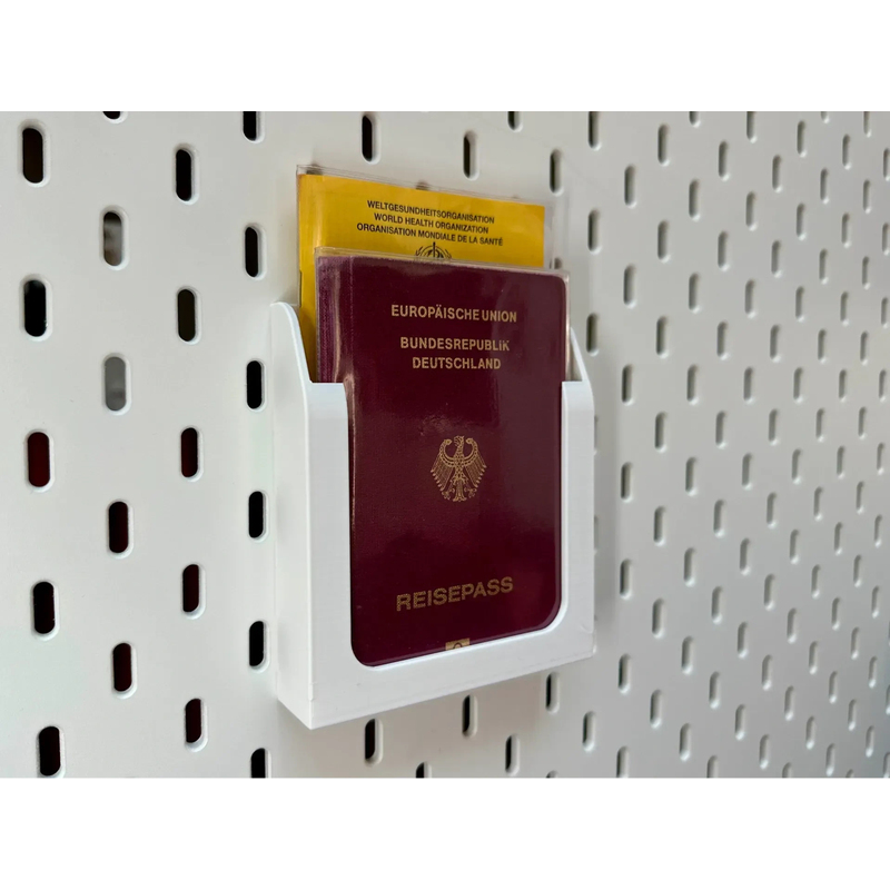 适用宜家SKADIS 宜家洞洞板配件 护照持有人 | 疫苗和护照持有人