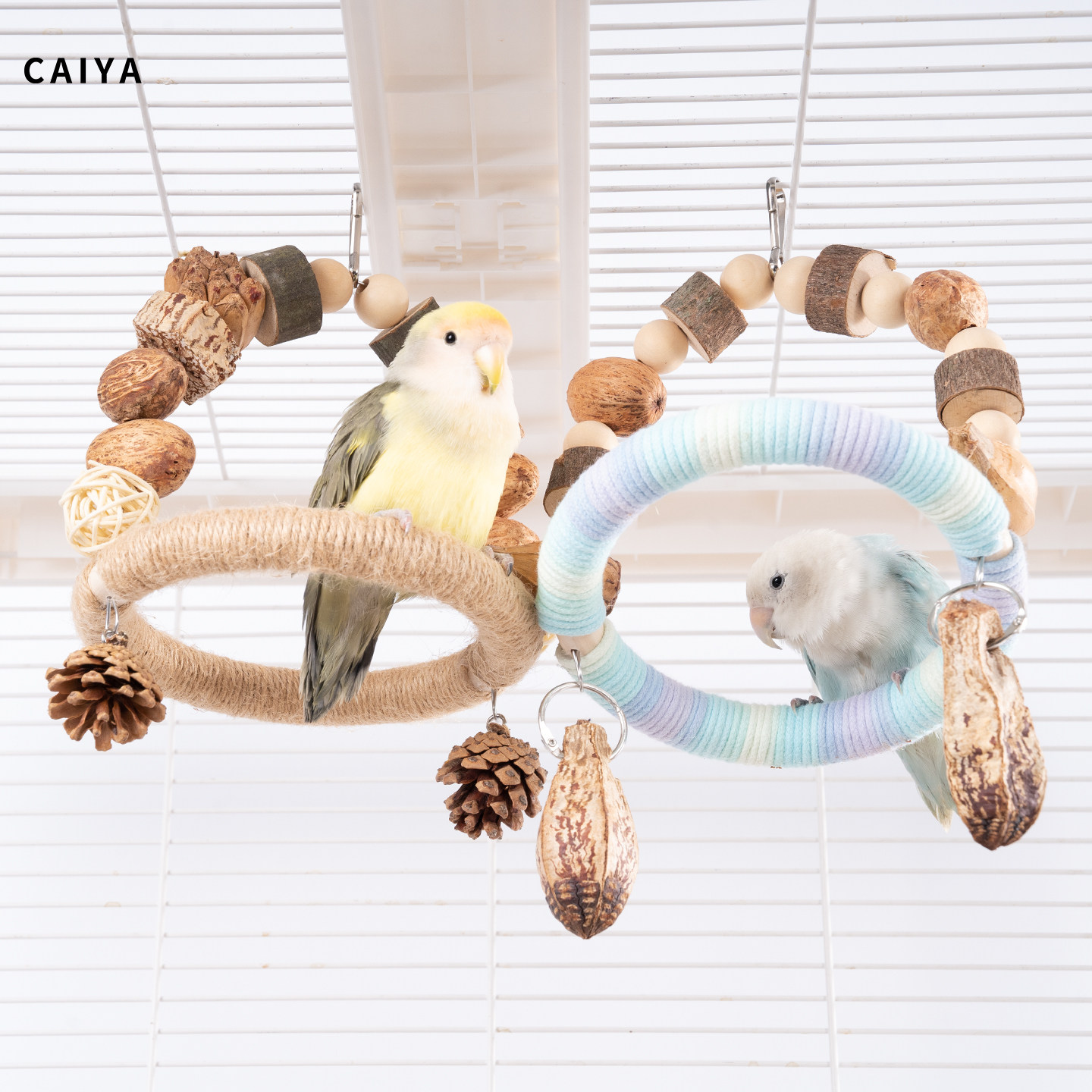 鹦鹉秋千吊环玄凤牡丹专用小鸟秋千玩具啃咬解闷干果笼内装饰布置,宠物/宠物食品及用品,鸟秋千,淘宝优惠券,粉丝福利购,淘宝优惠卷