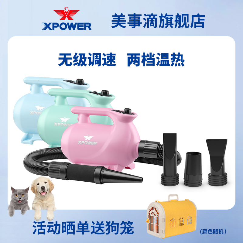 XPOWER低噪音风力强劲吹水机