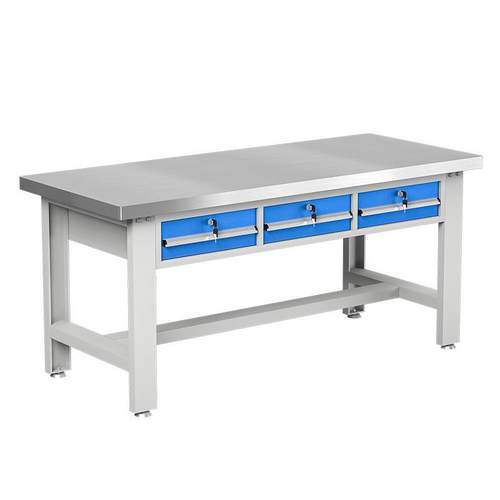 不锈钢重型工作台钳工台维修操作台工厂车间模具装配实验检验桌