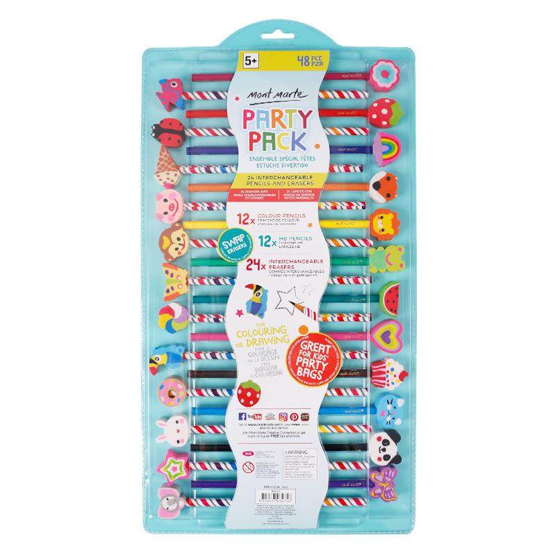 24色彩铅套装儿童美术礼品彩铅卡通橡皮48件套彩铅,文具电教/文化用品/商务用品,铅笔/自动铅笔,淘宝优惠券,粉丝福利购,淘宝优惠卷