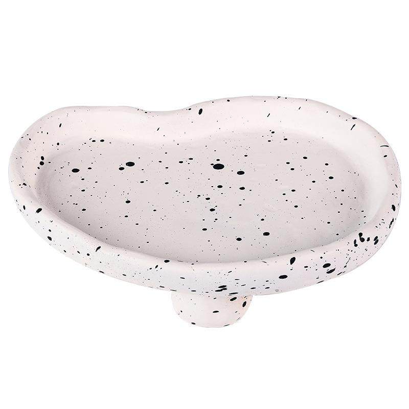 北欧高脚豆豆托盘首饰收纳摆件家居软装客厅茶几收纳盘浴室香薰盘,家居饰品,装饰摆件,淘宝优惠券,粉丝福利购,淘宝优惠卷