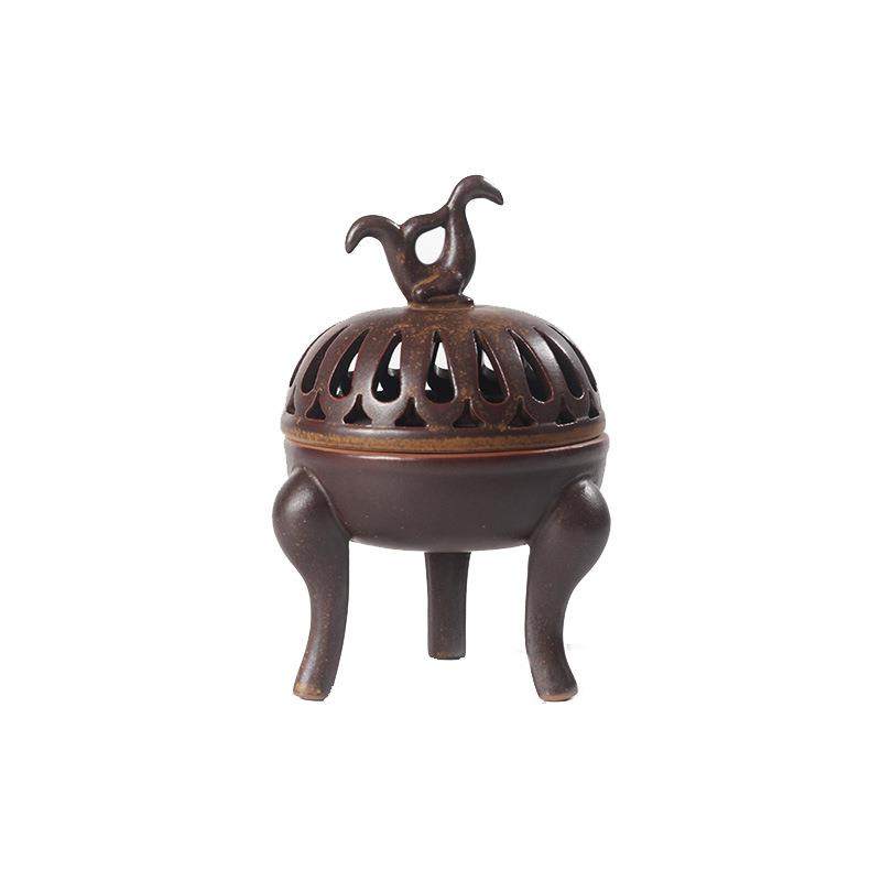 三足高脚檀香炉古典朱雀盘香座香插打篆香盘复古香道装饰香薰摆件,餐饮具,茶道/香炉,淘宝优惠券,粉丝福利购,淘宝优惠卷