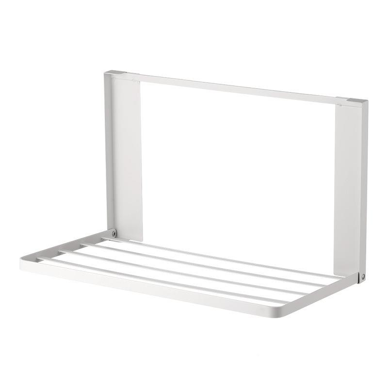 多用途磁吸折4141#叠架洗衣机箱侧置物架浴室边阳冰台壁挂收纳架