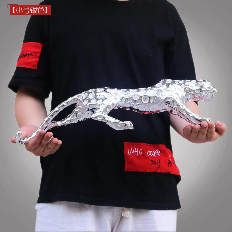 特大号金钱豹树脂工艺品办公室摆件欧式客厅创意开业礼品厂家