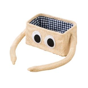 新款可爱卡通收纳篮收纳筐卧室客厅杂物零食儿童玩具收纳盒整理箱